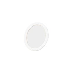 Prang Semi-Moist Watercolor Paint Refill, Oval Pan, White, 12 Pans