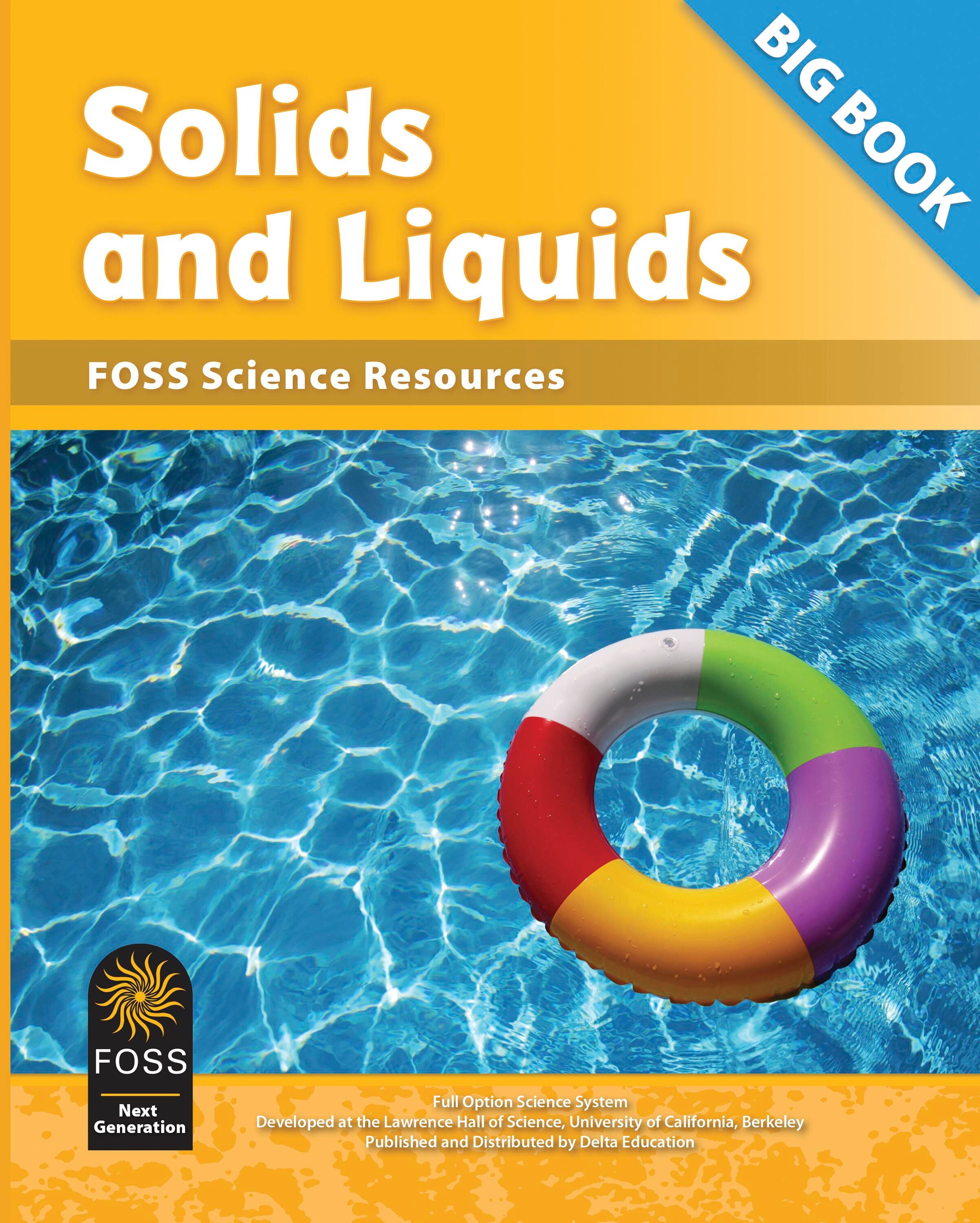 FOSS Next Generation Solids and Liquids Science Resources Big Book, Item Number 1487643