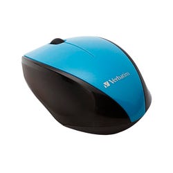 Verbatim Wireless Notebook Multi-Trac Blue LED Mouse, Blue 2136022