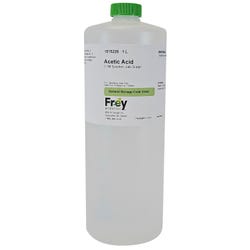 Frey Scientific Ethanoic Acid Solution, 1L, Lab Grade 1515228