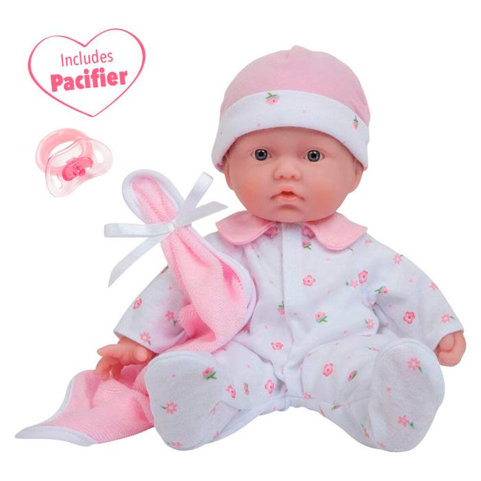 La Baby Soft Body Play Doll, 11 Inches, Caucasian