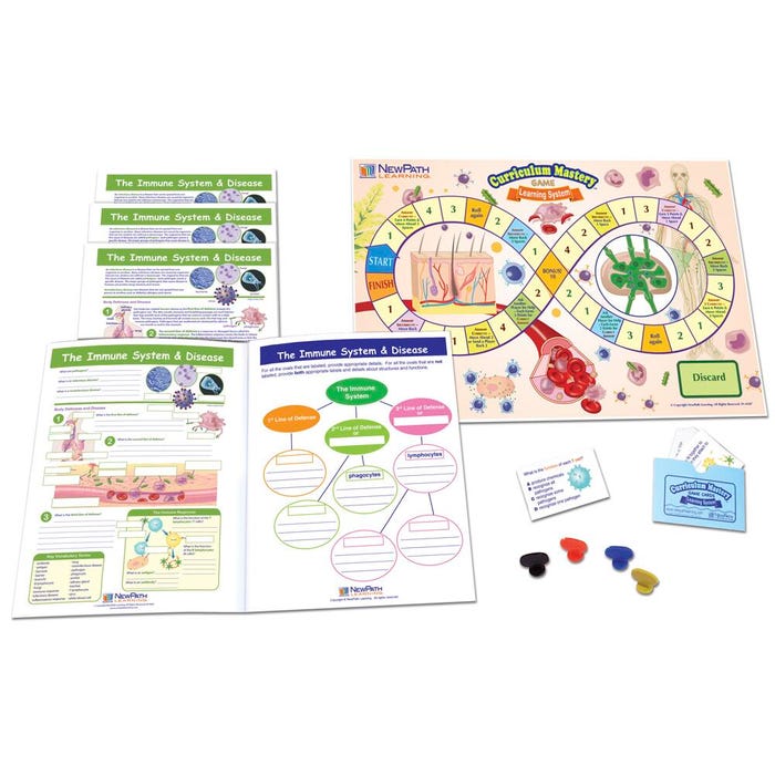 NewPath Learning The Immune System Learning Center Game, Grades 6 to 10
