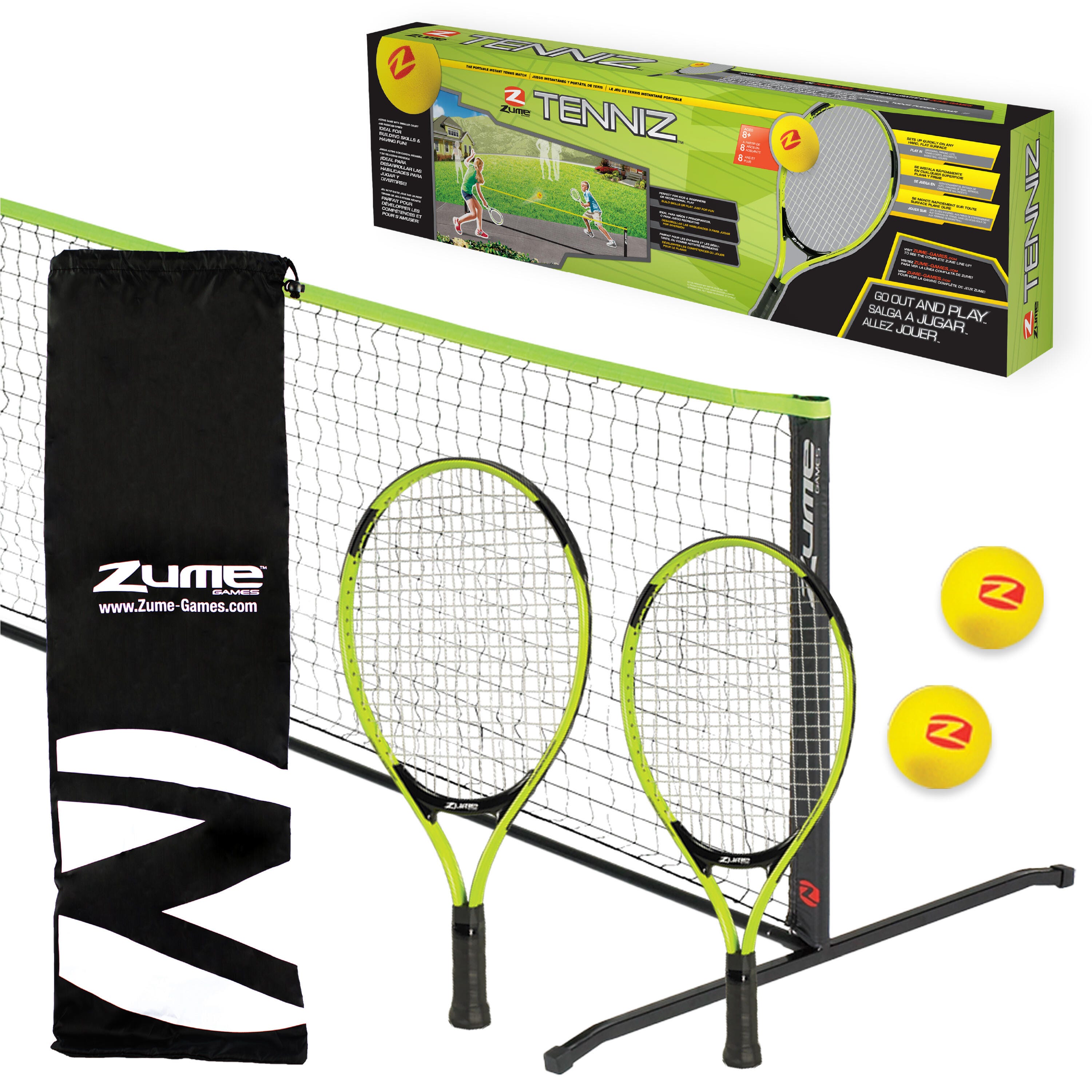 Zume Games Tenniz Portable Tennis Set 2128969