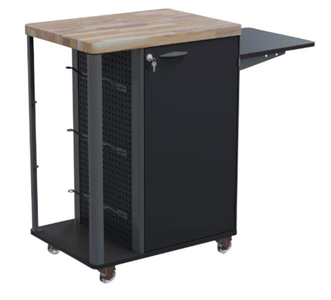 Image for Classroom Select 3D Printer Cart, 33-1/2 x 25-1/2 x 40 Inches, Black from School Specialty