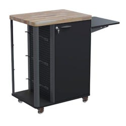 Image for Classroom Select 3D Printer Cart, 33-1/2 x 25-1/2 x 40 Inches, Black from School Specialty