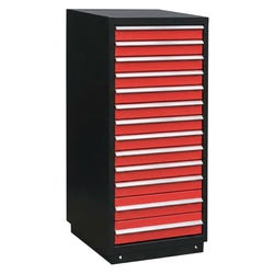 Stationary Modular Cabinet, 13 Drawers
