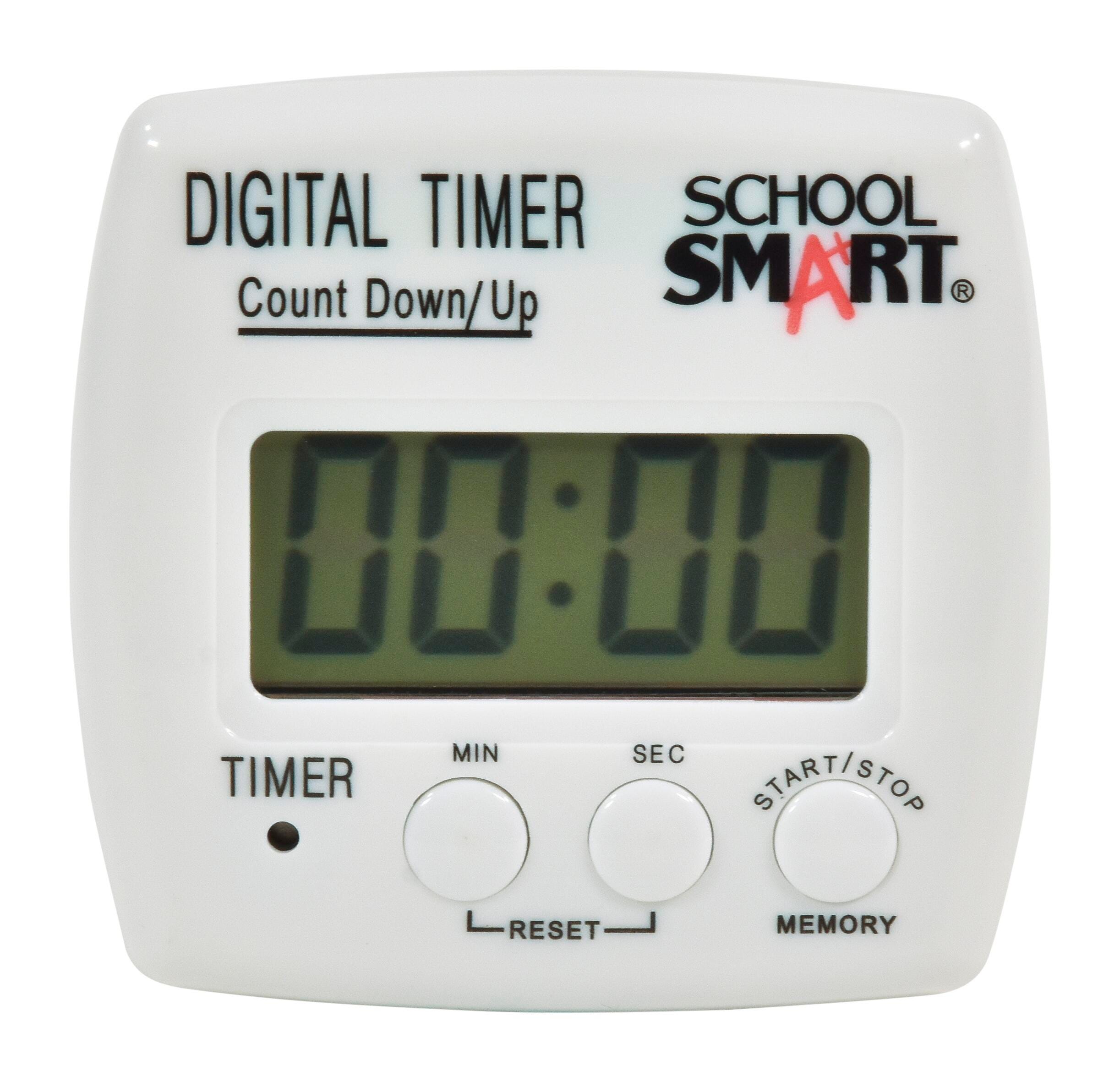School Smart Big Display Digital Timer, Battery Operated 084280