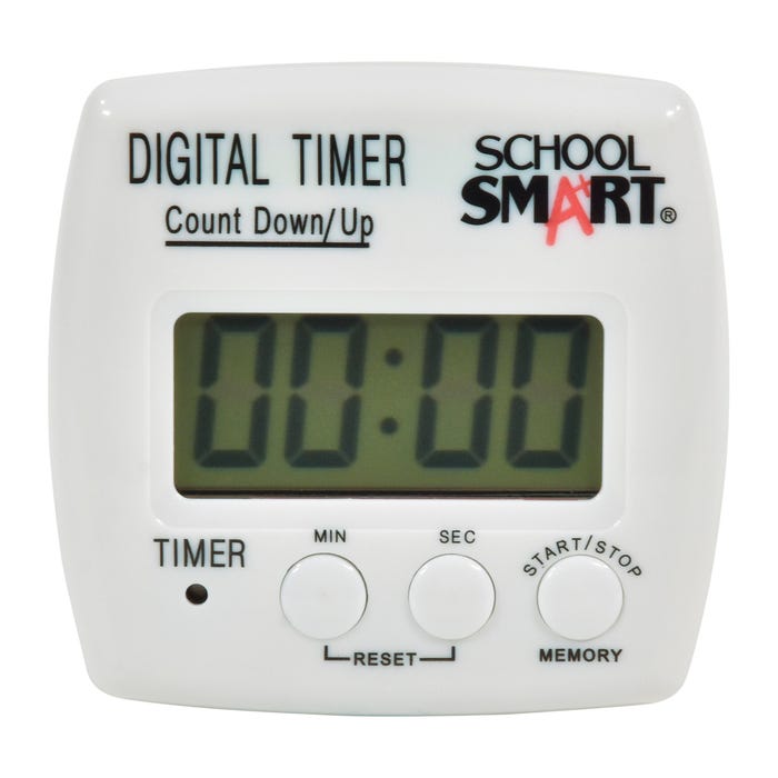 School Smart Big Display Digital Timer, Battery Operated