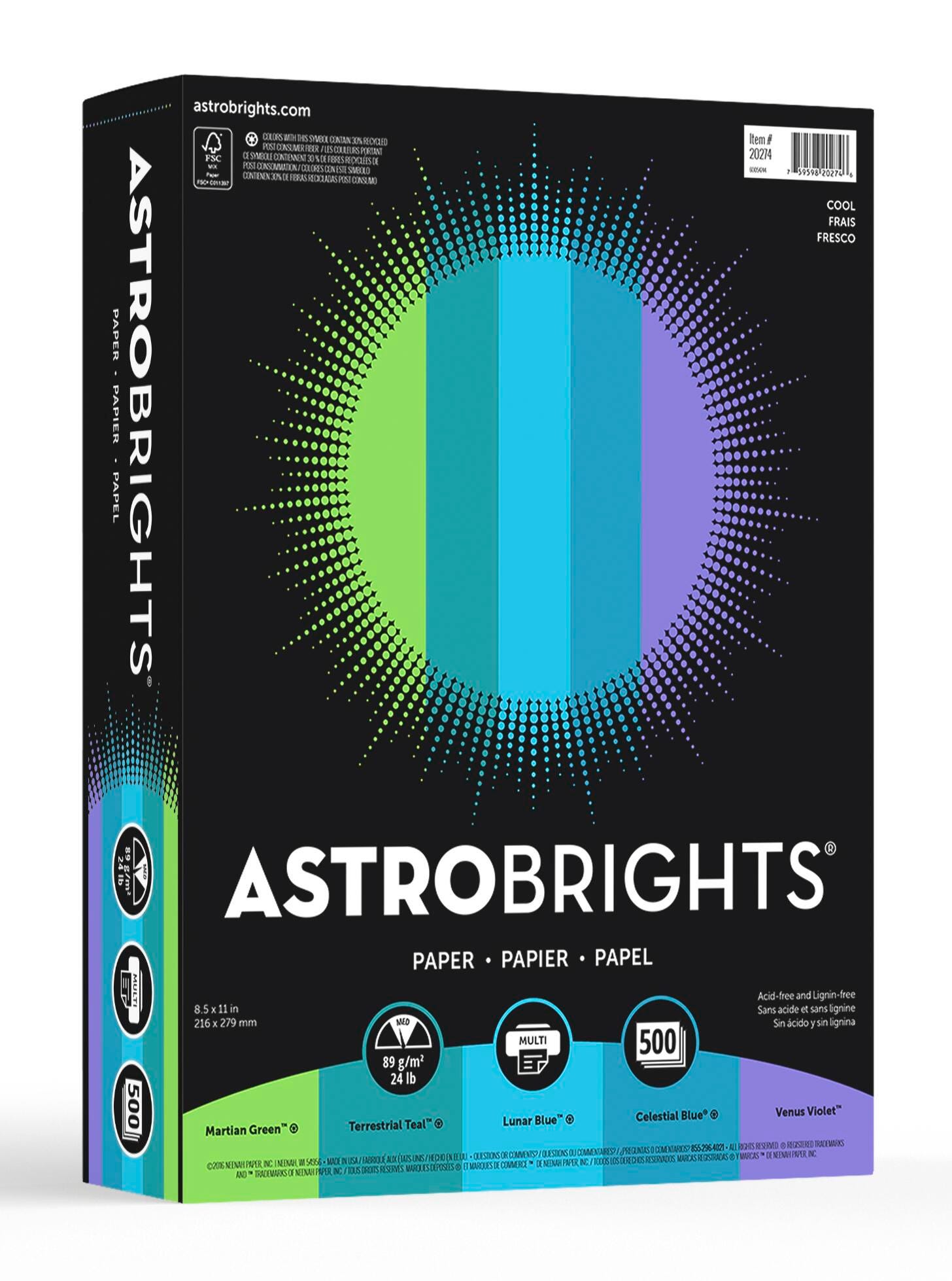 Colored Copy Paper, Item Number 1441336