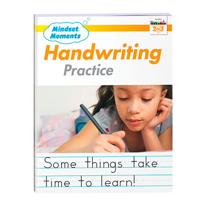 Newmark Learning Handwriting Practice Workbook, 48 Pages, Grades 2 to 3