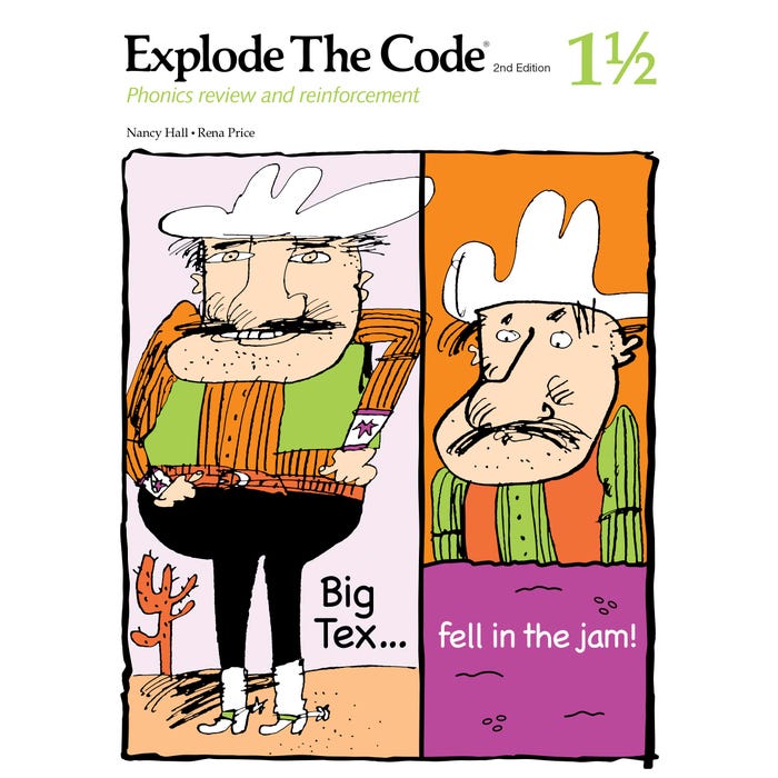 Explode The Code Book 1-1/2, Literacy & Phonics, 2nd Edition