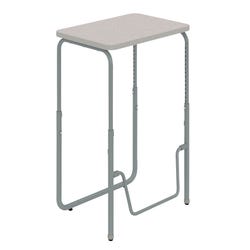 AlphaBetter Stand Up Desk, Pebble Gray Top, Adjustable 27 x 20 x 29 to 43 inches, Item Number 2104730