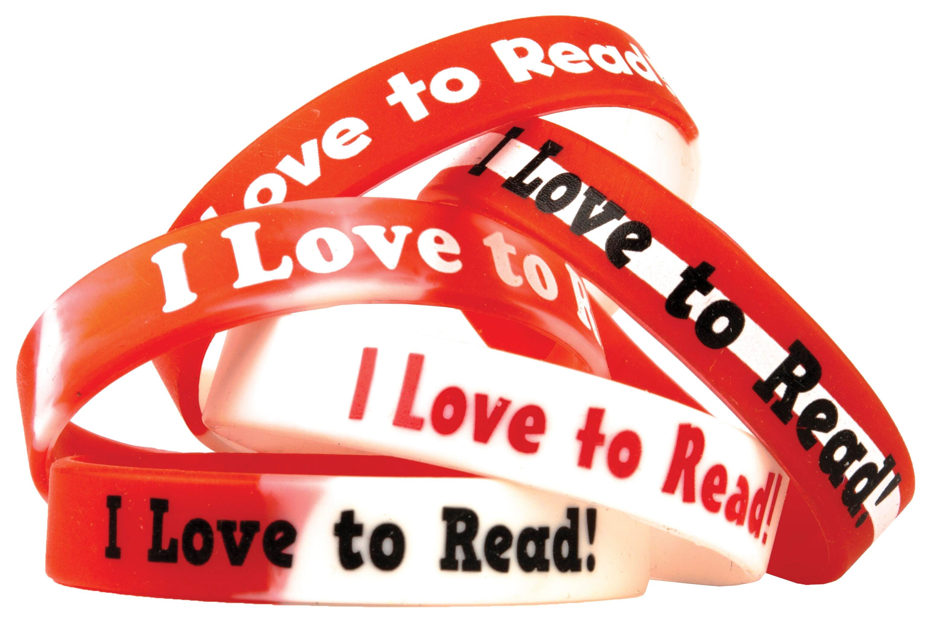 Teacher Created Resources I Love to Read Wristbands 1535832