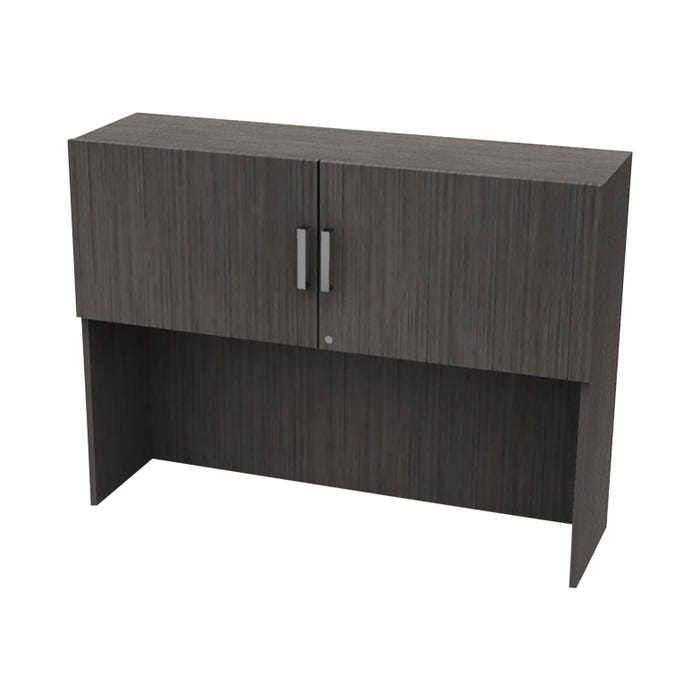 AIS Calibrate Series Single Hutch with 2 Cabinet Doors, 48 x 14 x 37 Inches