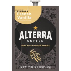 Alterra French Vanilla Flavored Coffee, Pack of 100, Item Number 1565258