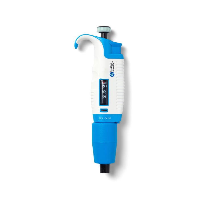United Scientific Variable Volume Micropipettes, .05 to 5 mL