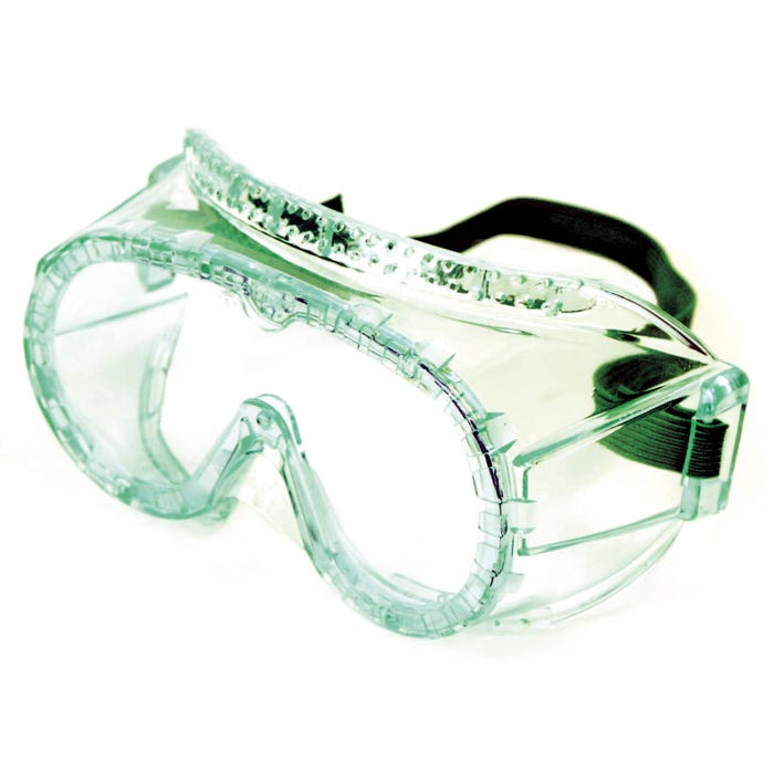 Sellstrom Deluxe Chemical Splash Goggles, Direct Vent, Polycarbonate Lens, Quantity of 32
