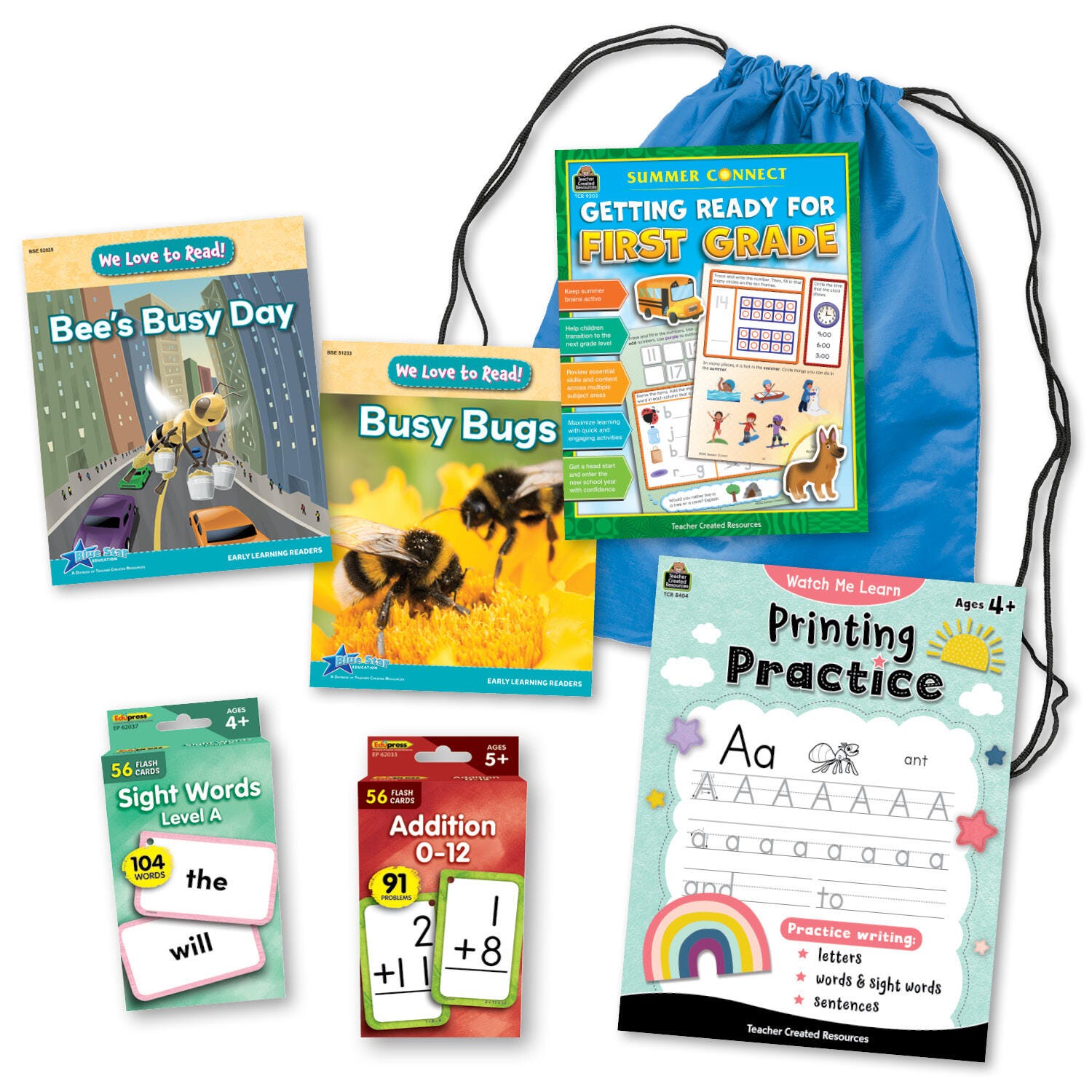 Image for Teacher Created Resources Summer Success Backpack, Preparing for Kindergarten from School Specialty