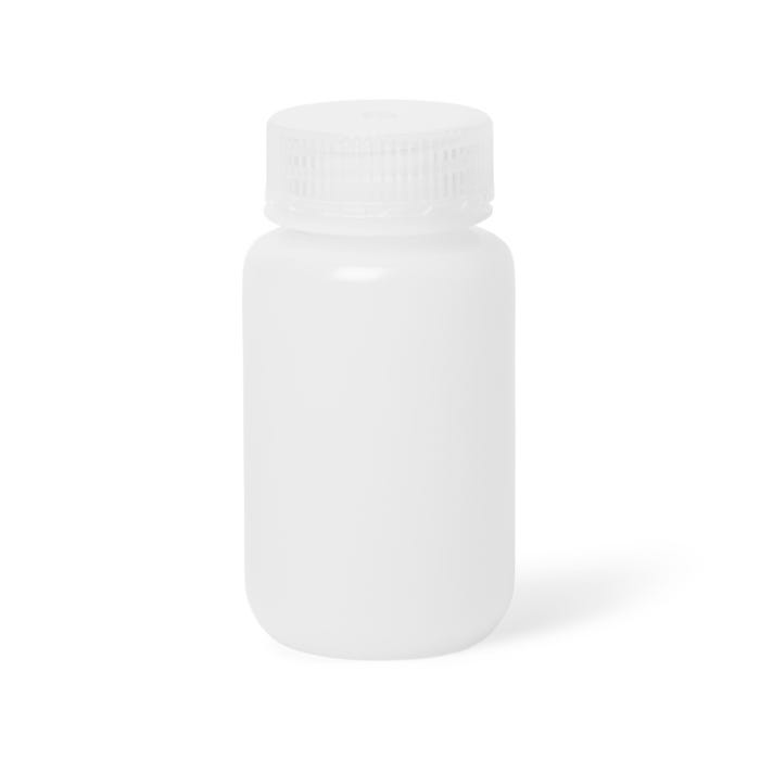 United Scientific UniStore Wide Mouth Reagent Bottles, HDPE, 125 Milliliters, Pack of 12