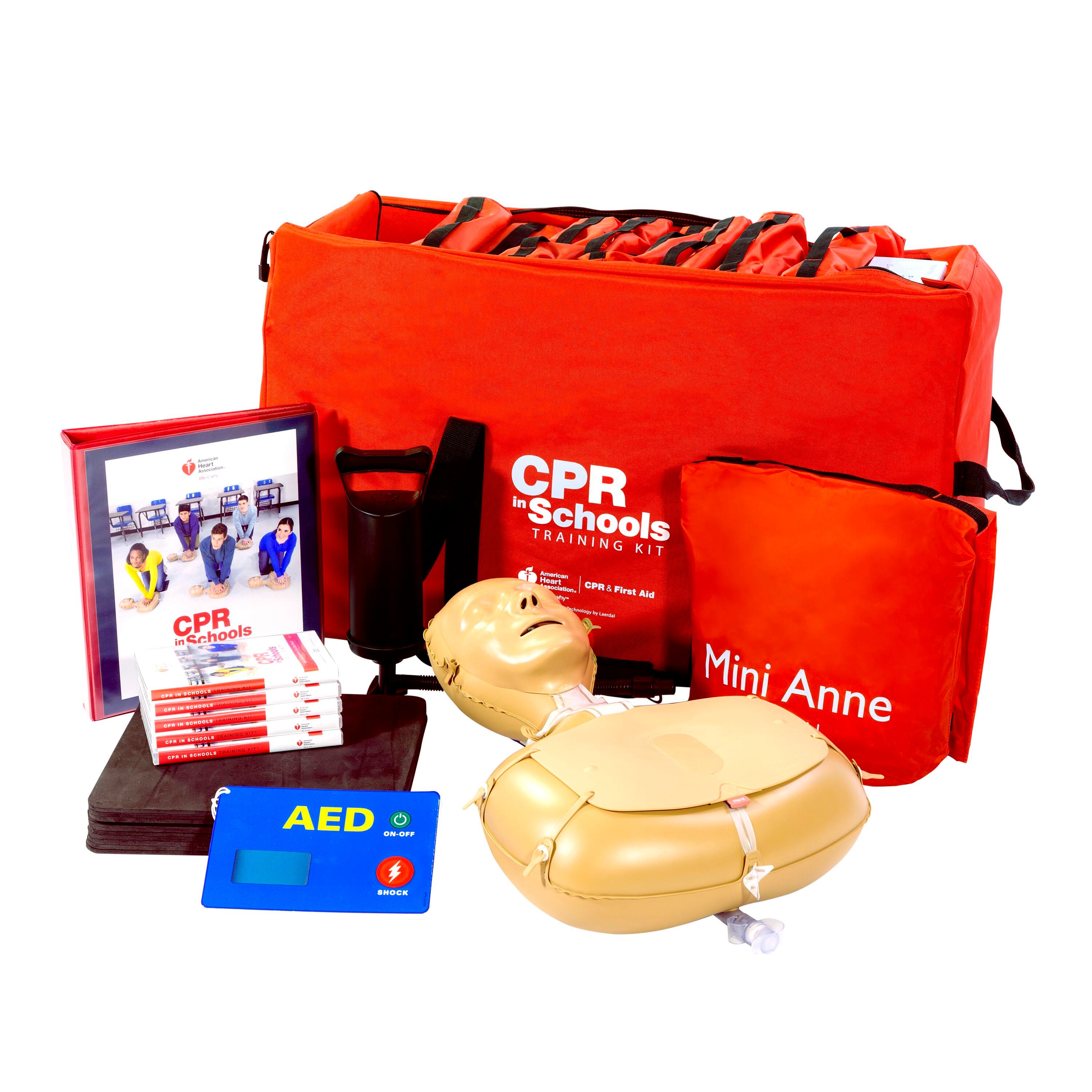Image for American Heart Association CPR In Schools Training Kit from School Specialty