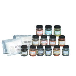 Jacquard Procion MX Washable Professional Quality Dye Classroom Kit, 2/3 Ounces, 13 Color Set 2015034