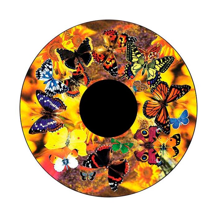 Optikinetics Solar Effect Wheel, Butterflies Design 2121039
