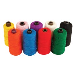 Pepperell Braiding Acrylic Double Weight Yarn Box, 4-Ply, Assorted Colors, Set of 9