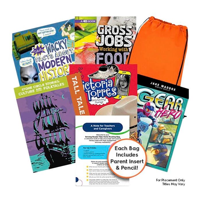 Achieve It! Take Home Bag Striving Readers, Grades 6