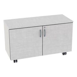 Fleetwood Designer 2.0 Cabinet, 1 Shelf, Locking Door, Magnetic Pegboard Back 4001587