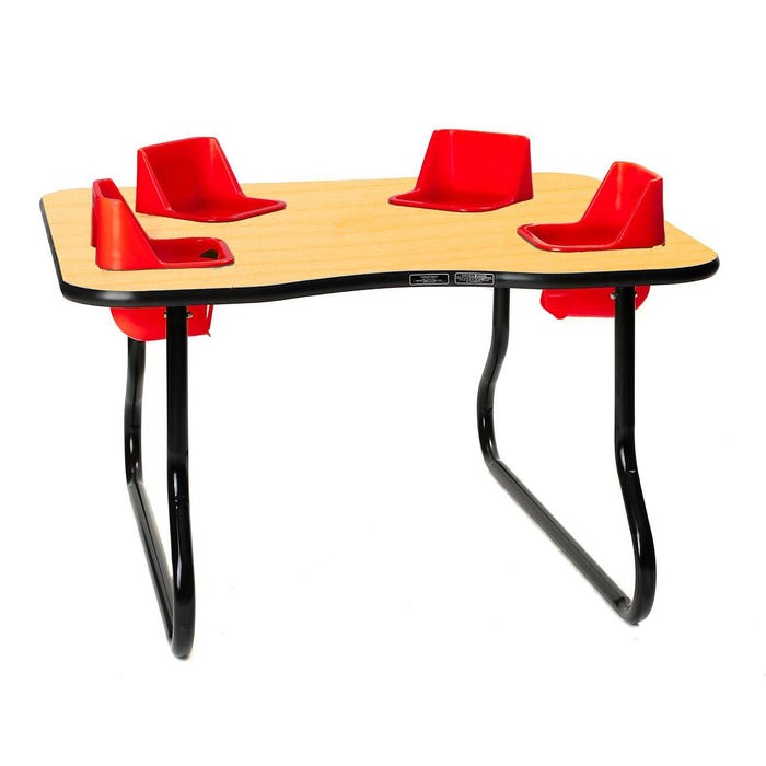 Toddler Tables 4 Seat Toddler Table, 72 x 48 Inches