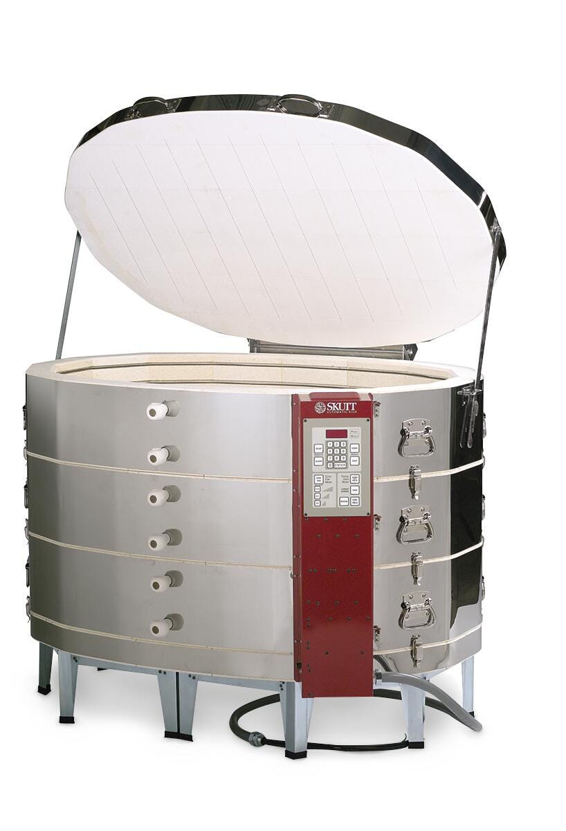 SKUTT Ceramic Kiln - Model KM-1627-3PKLF - 208V - 3 Phase