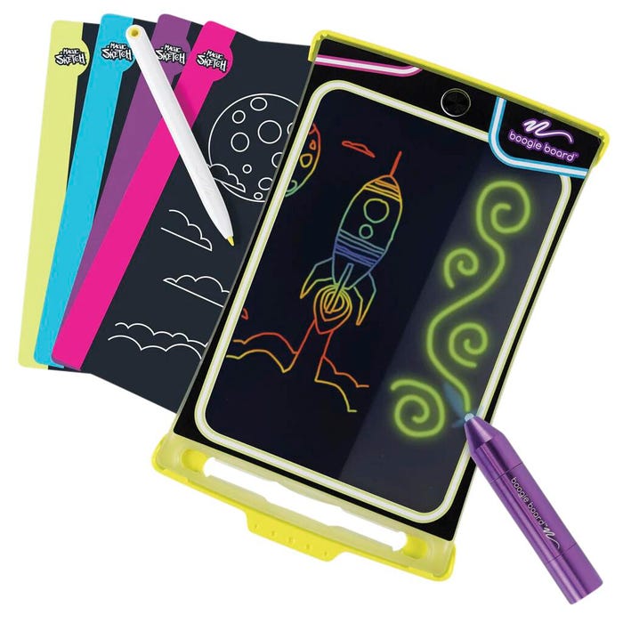 Boogie Board Magic Sketch Glow Kids Drawing Tablet Kit
