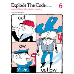 Image for Explode The Code Book 6, Literacy & Phonics, 2nd Edition from School Specialty