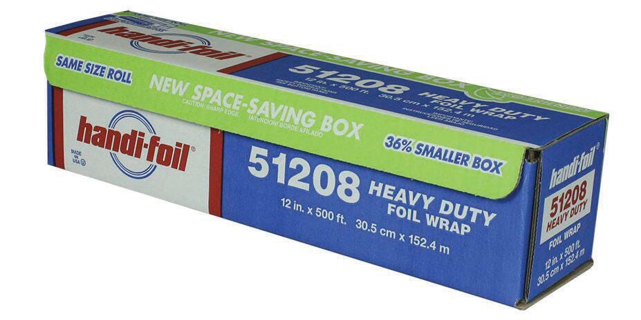 Handi-Foil Heavyweight Aluminum Foil, 12 Inches x 500 Feet, Item Number 1322727