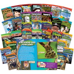 Teacher Created Materials TIME FOR KIDS Informational Text Readers Grade 4, Set of 30, Spanish