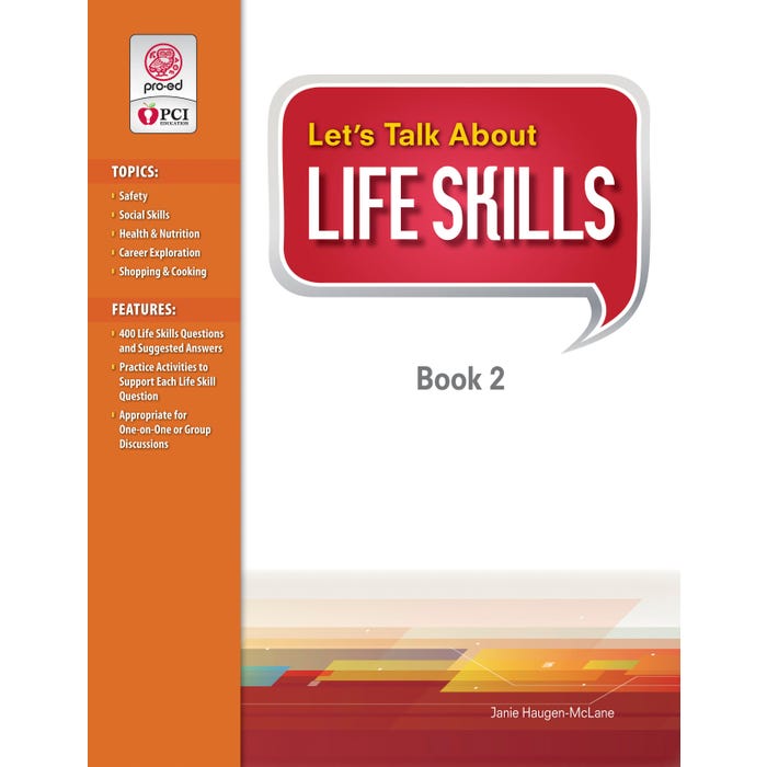 PCI Educational Publishing Pro-Ed Let's Talk About Life Skills 2 Binder