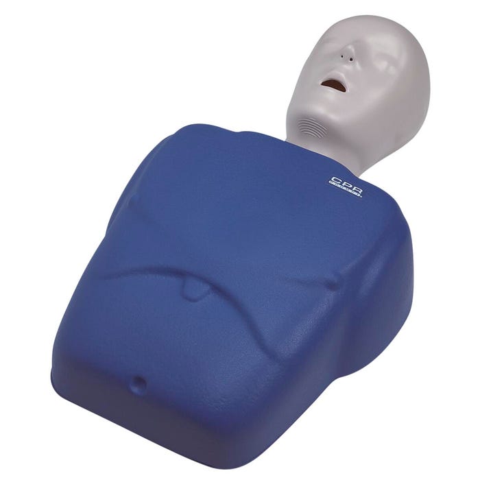 CPR Prompt Training and Practice TMAN 1 Adult/Child Manikin, Blue