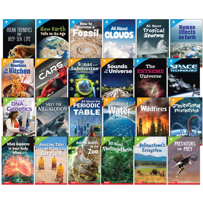 Teacher Created Materials Smithsonian STEAM Middle School Book, Set of 24