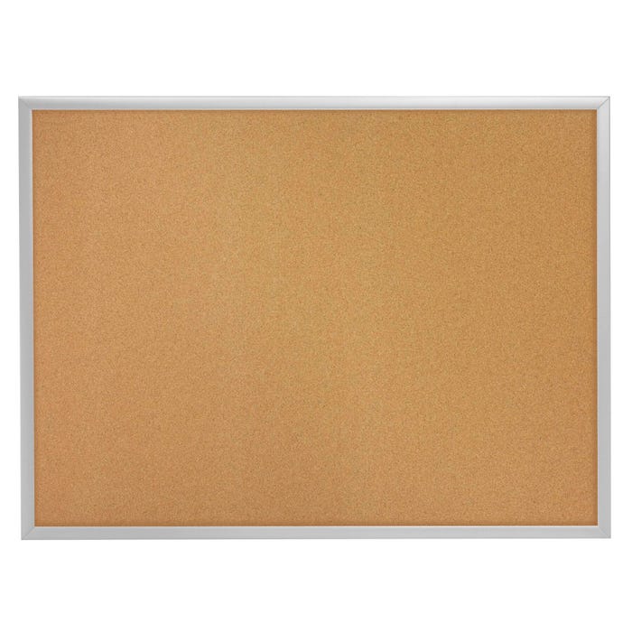 ACCO Quartet Bulletin Board with Brackets and Frame Face, 4 x 3 Feet, Aluminum Frame