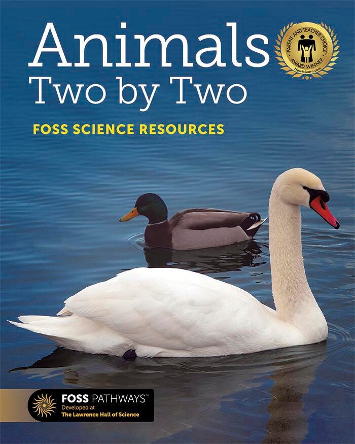 Image for FOSS Pathways Animals Two by Two Science Resources Student Book from School Specialty