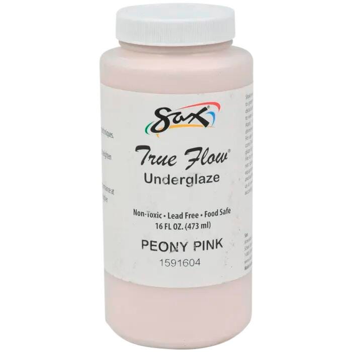 Sax Underglaze, Peony, 1 Pint