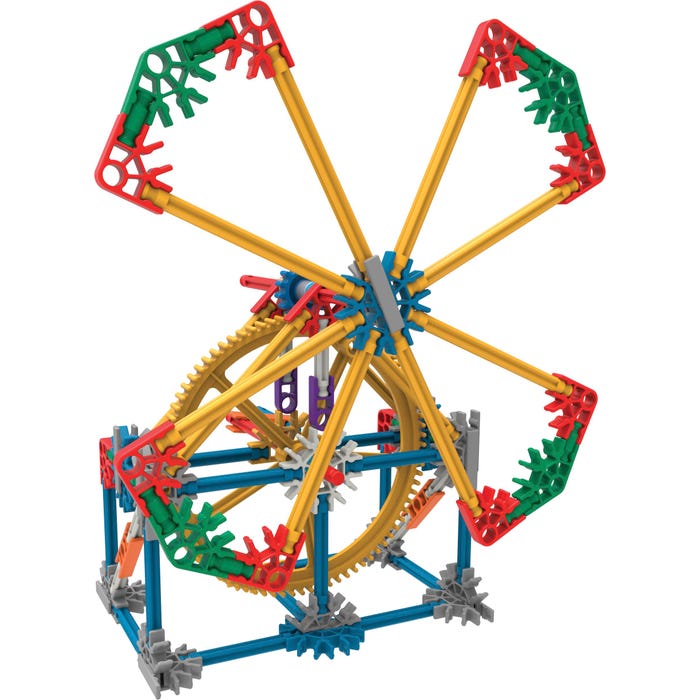 K'NEX STEM Explorations Gears Building Set, Set of 143 Pieces