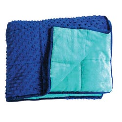 Bouncyband Soft Fleece Weighted Sensory Blanket, 56 x 36 Inches, 7 Pounds 2121738