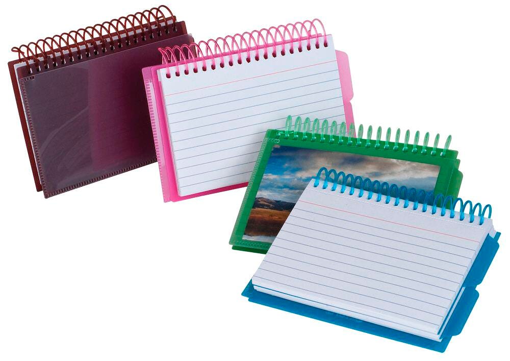 Index Card Binders, Item Number 090594
