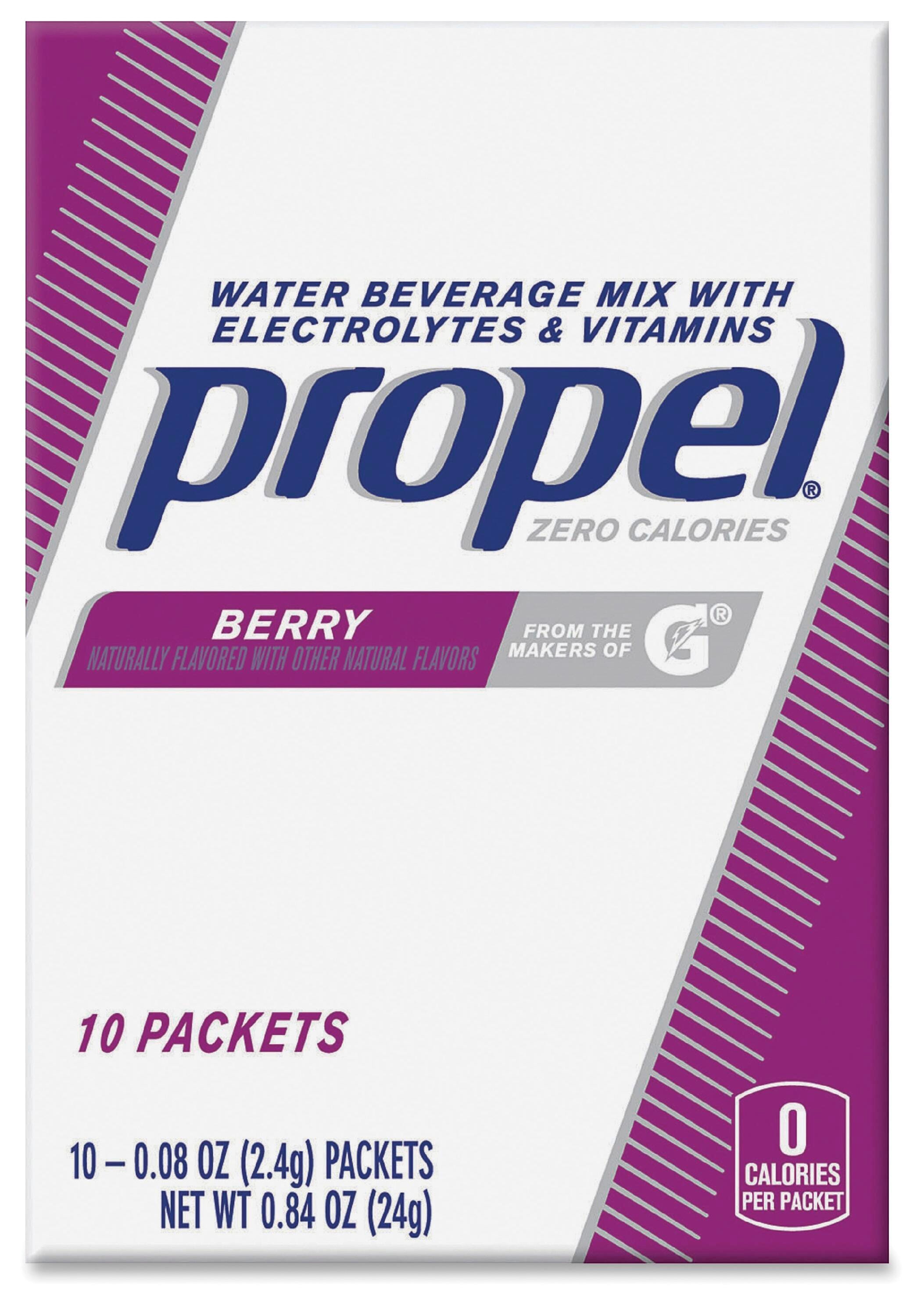 Propel Berry Beverage Mix Packets, Pack of 120, Item Number 1563418