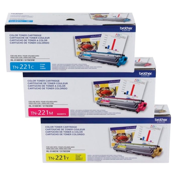 Brother TN2213PK Ink Toner Cartridge, Multi-Color