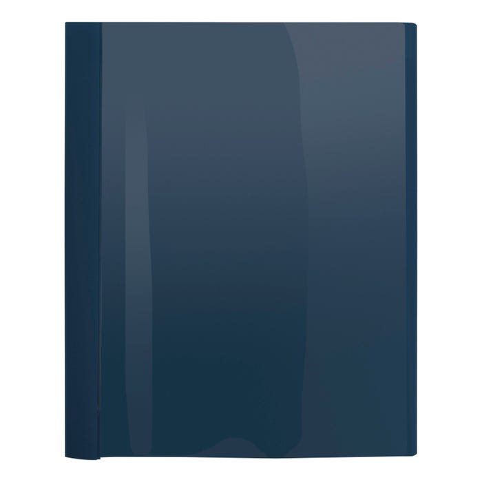 Business Source Report Covers, 8-1/2 x 11 Inches, 1/2 Inch Sheet Capacity, Dark Blue, Pack of 25