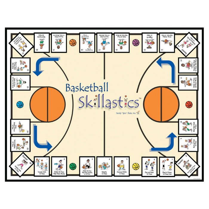 Skillastics Basketball Game, Grades 2 to 8