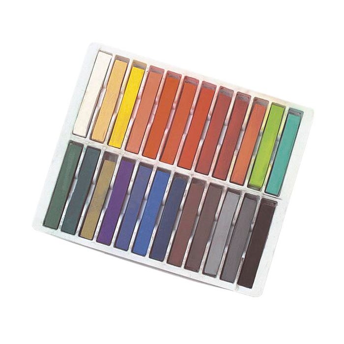 Royal Brush Essentials Soft Chalk Pastels, Landscape Colors, Set of 24