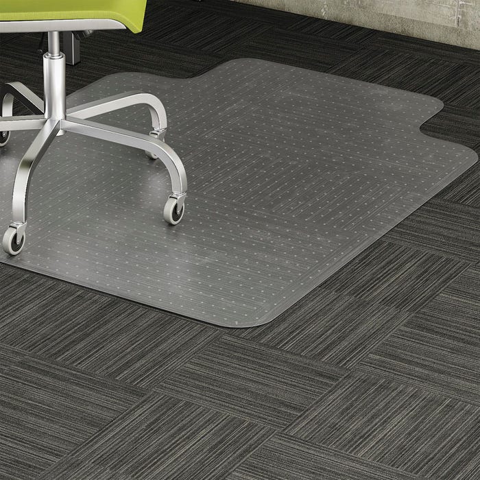 Lorell Vinyl Chairmat, 45 x 53 Inches, Clear